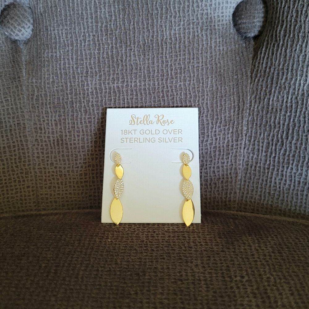 Stella Rose🌹 Elliptical Drop Earrings